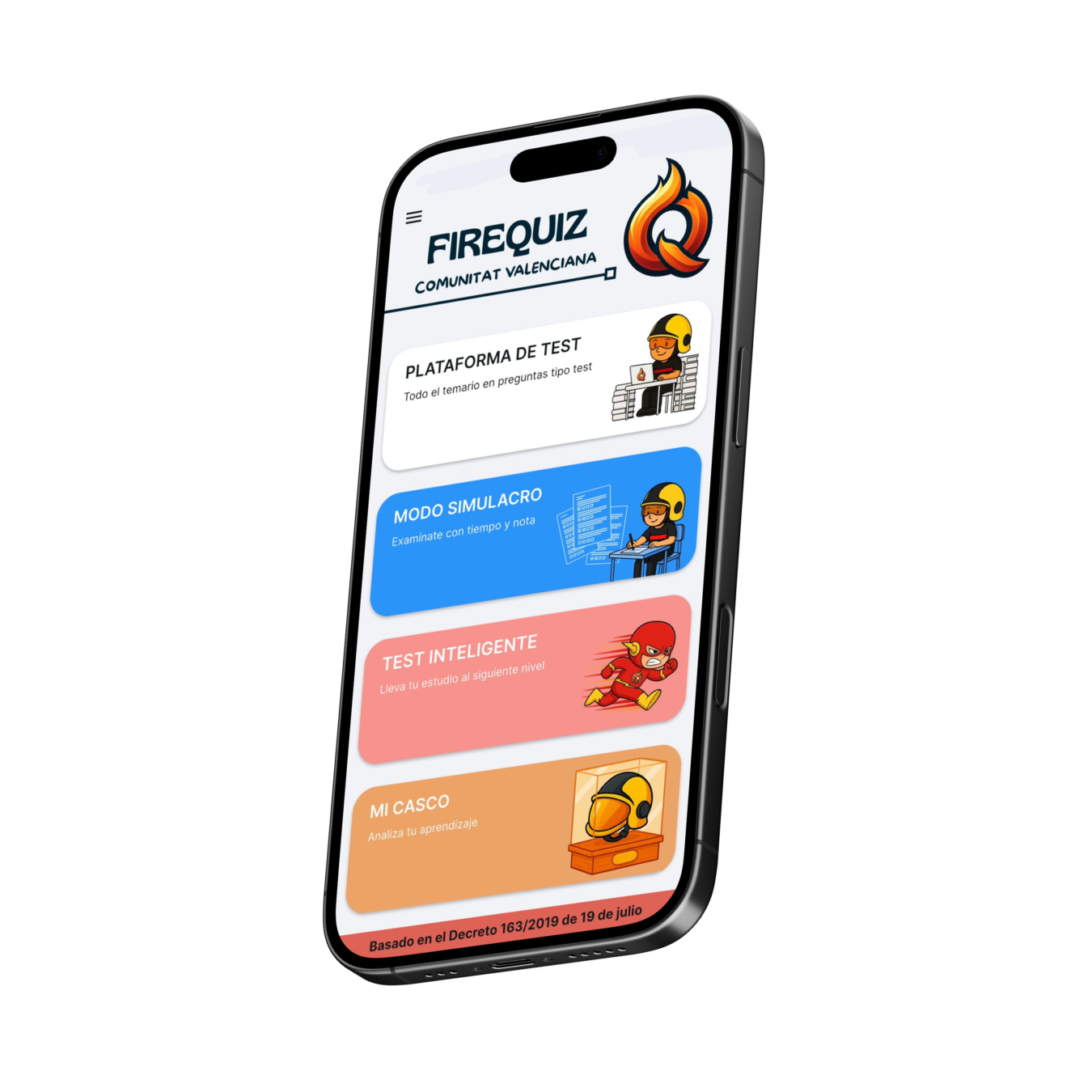 App FirequizCV